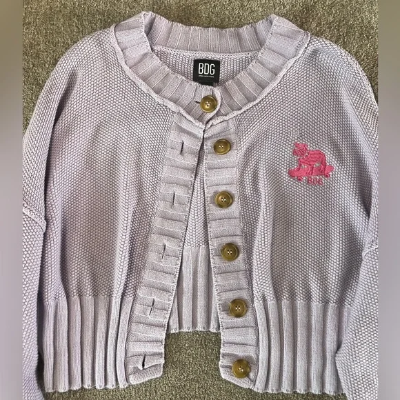 BDG Urban Outfitters Winnie Cropped Cardigan - Picture 4 of 10